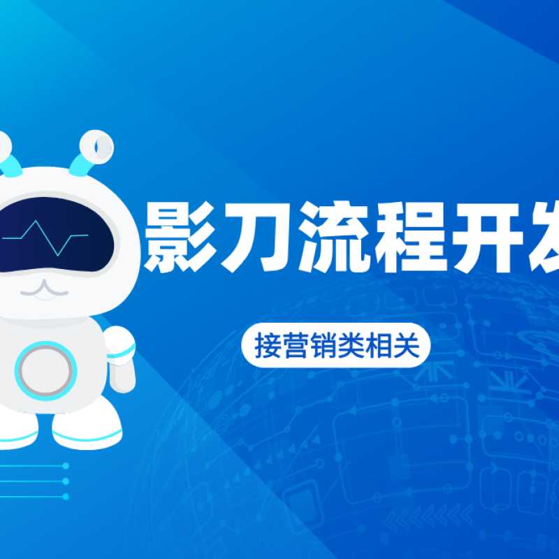 影刀流程开发代写服务